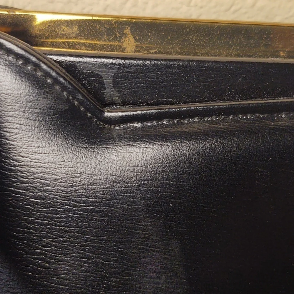 Caprice Vintage 1960s Women's Black Purse